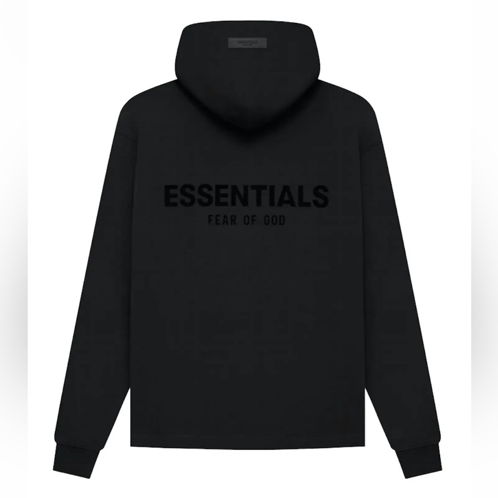 Brand New w/ Tags “FEAR OF GOD” ESSENTIALS Stretch Limo Relaxed Hoodie